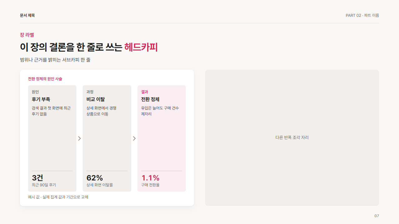 반폭 · 원인과 결과 사슬 3단