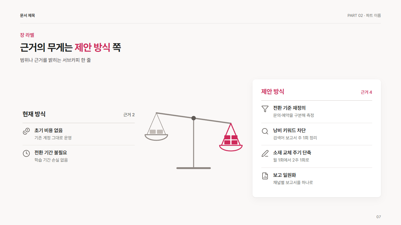 비교 저울(좌우 무게)