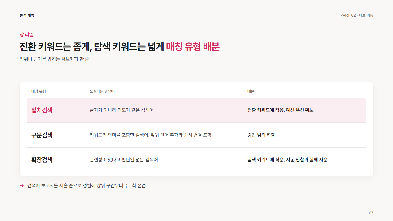 소형 표 3열 3행